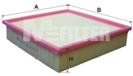 Фільтр повітряний M-FILTER K 418