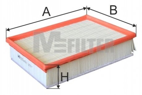 Фільтр повітряний T4 96-03 (з передфільтром) M-FILTER K4331