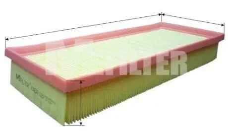 Фільтр повітряний M-FILTER K 460 Купити в Україні