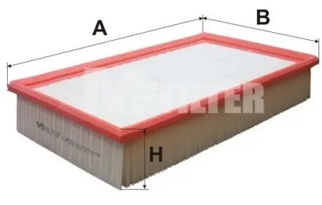 Фото Фильтр воздушный S210/W210 95-03 M-FILTER (K 490) изображение 1