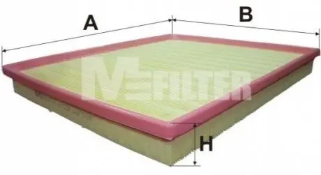 Повітряний фільтр M-FILTER K7032 Купити в Україні