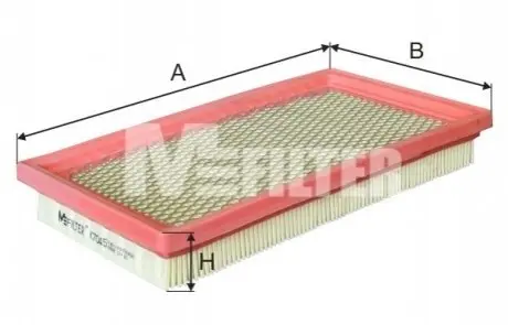 Фільтр повітряний Nissan Note/Micra/Tiida 1.6 16V 01-/Cube III (Z12) 10 M-FILTER K 7045 Купити в Україні