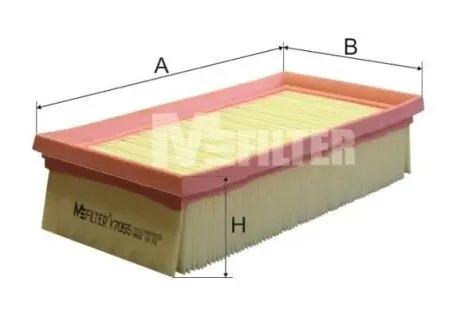 Фільтр повітряний Citroen C3/Peugeot 208/308 1.0/1.2VTi 12 M-FILTER K7055 Купити в Україні