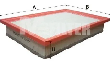 Фільтр повітряний M-FILTER K706 Купити в Україні