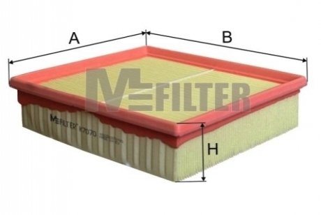 Фільтр повітряний - (6510940204) M-FILTER K7070