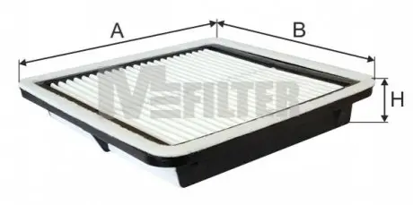 Фільтр повітряний Subaru Forester/Impreza/Legacy 1.6-3.6i 03 M-FILTER K7091 Купити в Україні