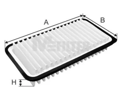 Фільтр повітряний Toyota Corolla 01-09 M-FILTER K 7108 Купити в Україні
