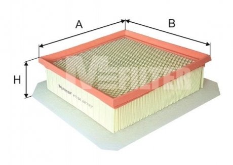 Фільтр повітряний Opel Meriva 1.3-1.7 i/CDTI 10- M-FILTER K 7124 (фото 1)