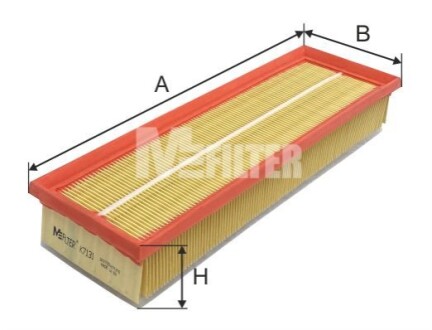 Повітряний фільтр M-FILTER K 7131