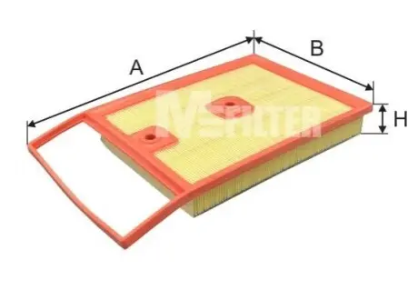 Фильтр воздушный M-FILTER K7136 Купить в Украине