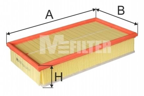 Фільтр повітряний T5 03- (з прослойкою) M-FILTER K7241