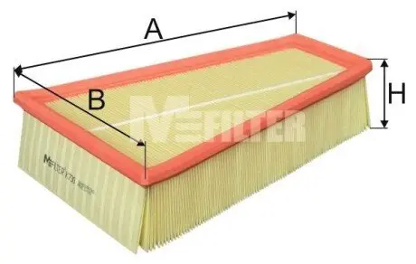 Фільтр повітряний Ford Galaxy/Mondeo/S-Max 1.6-2.0TDCi/1.6-2.3 06 M-FILTER K730 Купити в Україні