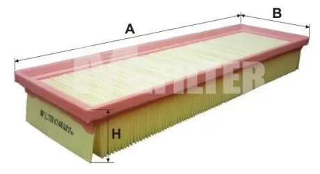 Фильтр воздушный 1.6 16V Berlingo/Partner 01-/C2/C3 03- M-FILTER K 748