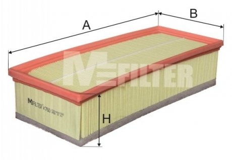 Фильтр воздушный M-FILTER K760