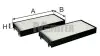 Фото Фільтр салону BMW X5 (E70/F15)/X6 (E71/E72) 2.0-4.8 07- (к-кт 2шт) M-FILTER (K90112) зображення 1