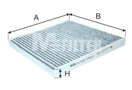 Фільтр повітря (салону) M-FILTER K901C
