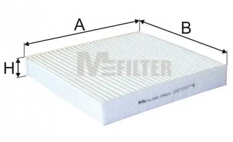 Фільтр салону Subaru Legacy V/Outback/ Toyota Auris/Avensis 09 M-FILTER K 9021