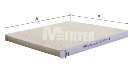 Фільтр салону Hyundai Accent IV 10-/Tucson 04-10/i40 11-/KIA Rio 05-/Sportage 04 M-FILTER K 9023 Купити в Україні