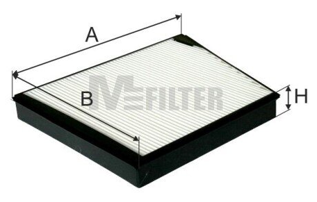 Фильтр воздуха (салона) M-FILTER K9027