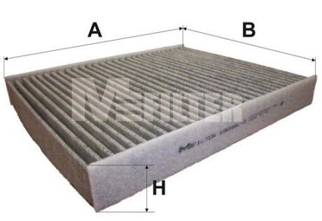 Фільтр салону M-FILTER K9094C2