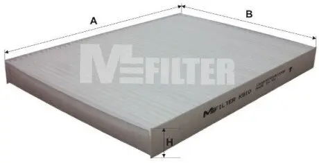 Фильтр салона Caddy 96-04/Golf 92-98/Passat 01-05/Octavia 96-11 M-FILTER K 910 Купить в Украине