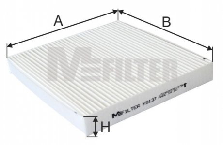 Фільтр салону M-FILTER K 9137