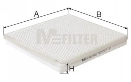 Фільтр салону Renault Laguna II 01-07 M-FILTER K916 Купити в Україні