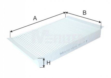 Фильтр салона MB W205/W213/C238/C292/W166 11- M-FILTER K 9174