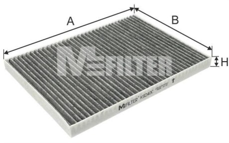 Фільтр салону M-FILTER K9240C (фото 1)