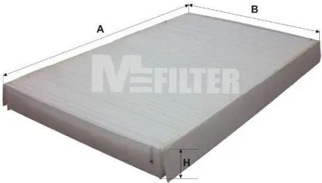 Фільтр салону Citroen C2/C3/C4/Peugeot 307/308 00 M-FILTER K 929 Купити в Україні