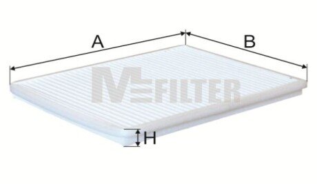 Фільтр салону M-FILTER K934