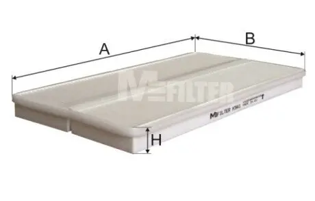 Фільтр салону MB Vito (W638) 96-03 M-FILTER K941 Купити в Україні