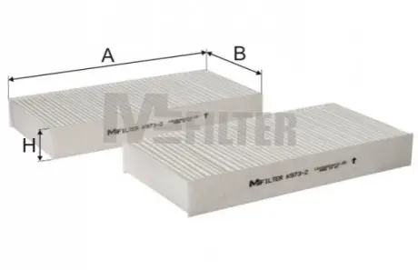 Фільтр повітря (салону) M-FILTER K9732 Купити в Україні