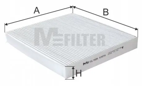 Фільтр салону Mazda 6 02-07 M-FILTER K 974 Купити в Україні