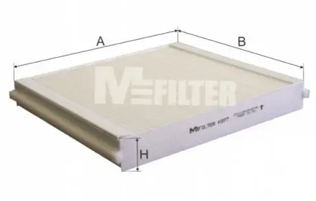 Фільтр салону Nissan Almera/Primera/Tino 00-/Lexus GS/IS/RC 12 M-FILTER K977 Купити в Україні