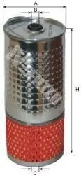 Фільтр масляний MB OM601-602 M-FILTER TE18 Купити в Україні