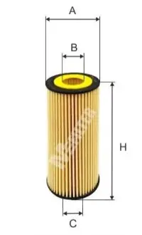 Фільтр масляний BMW 3 (E46/E90) /5 (E60/E61)/7 (E65-67) 2.5-3.5d M-FILTER TE 4008 Купити в Україні
