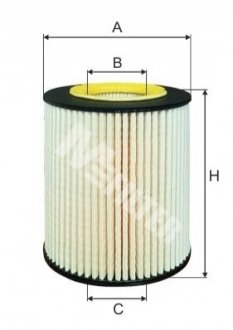 Фильтр масляный Astra H/J 1.7 CDTI 07- M-FILTER TE4033