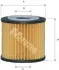 Фото Фильтр масляный 1.2i Polo/Fabia 01-/Roomster 06-/Ibiza 02- M-FILTER (TE 600) изображение 1