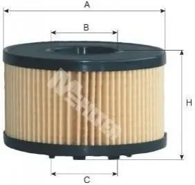 Фільтр масляний M-FILTER TE 624 Купити в Україні