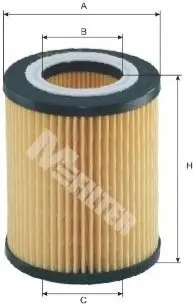 Фільтр масляний M-FILTER TE 625 Купити в Україні