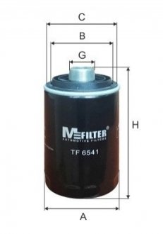 Фільтр оливний - (06J115403Q) M-FILTER TF6541