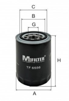 Фільтр масляний Almera/Pathfinder/Primera 96-02 - TF 6556 (1520840L02) M-FILTER TF6556 (фото 1)