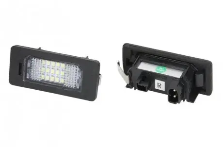 Підсвітка номерного знаку LED, комплект колір світла: білий, 12В,, з дозволом для використання на дорогах загального користування BMW 5 (E39), 5 (E60), 5 (E61) 09.95-12.10 M TECH CLP002