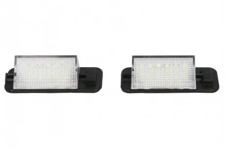 Підсвітка номерного знаку LED, комплект колір світла: білий, 12В,, з дозволом для використання на дорогах загального користування BMW 3 (E36) 09.90-11.98 M TECH CLP004