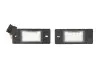 Підсвітка номерного знаку LED, комплект колір світла: білий, 12В,, з дозволом для використання на дорогах загального користування PORSCHE CAYENNE VW BORA, BORA I, GOLF IV 10.98-12.13 M TECH (CLP009) зображення 1