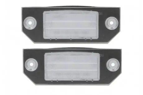 Підсвітка номерного знаку LED, комплект колір світла: білий, 12В,, з дозволом для використання на дорогах загального користування FORD FOCUS II 07.04-09.12 M TECH CLP017