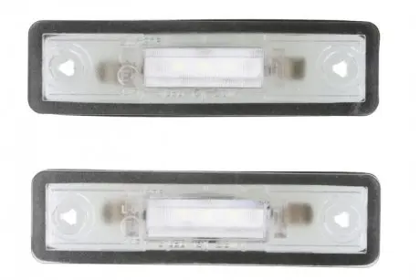 Підсвітка номерного знаку LED, комплект колір світла: білий, 12В,, з дозволом для використання на дорогах загального користування OPEL ASTRA F, ASTRA F CLASSIC, ASTRA G, ASTRA G CLASSIC 09.86-12.12 M TECH CLP018