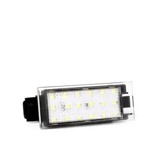 Підсвітка номерного знаку LED, колір світла: білий, 12В,, з дозволом для використання на дорогах загального користування RENAULT MEGANE II 05.05-07.09 M TECH CLP121
