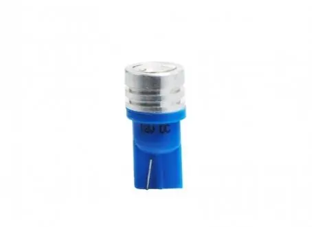 LED лампочка LED, 2шт, W5W, 12В, max. 0,5Вт, колір світла синя, тип гнізда W2,1X9,5D, без дозволу використання на дорогах загального використання, для авто без CAN-Bus M TECH LB014B